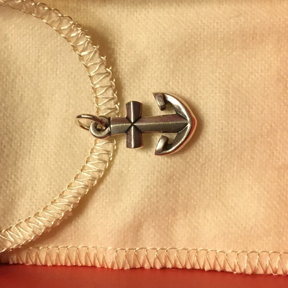 Retired James Avery Anchor Cross Charm
